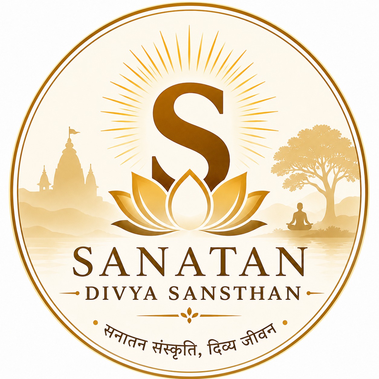 सनातन दिव्य संस्थान लोगो